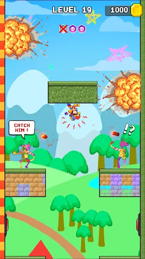 Rainbow Clown: Swing Monster | Permainan | XWorld