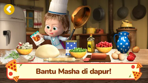 Rumah Pizza Masha and the Bear | Permainan | XWorld