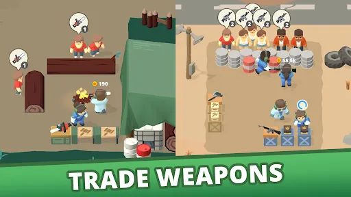 Idle Army: Trading Weapons | juego | XWorld