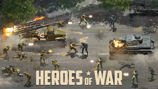 Heroes of War: WW2 Idle RPG | Jogos | XWorld