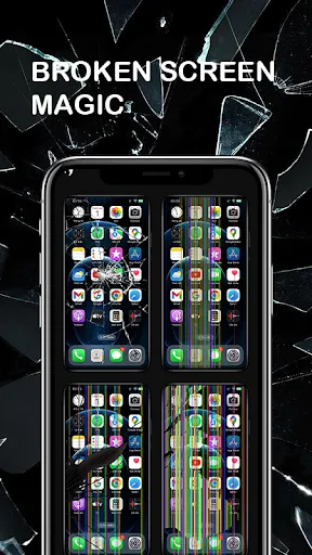 Broken Screen Magic | เกม | XWorld