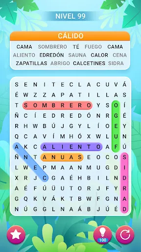 Búsqueda de palabras - Relax | juego | XWorld Búsqueda de palabras - Relax | juego | XWorld