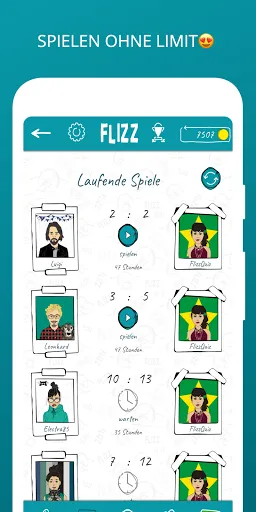 FLIZZ Quiz | juego | XWorld