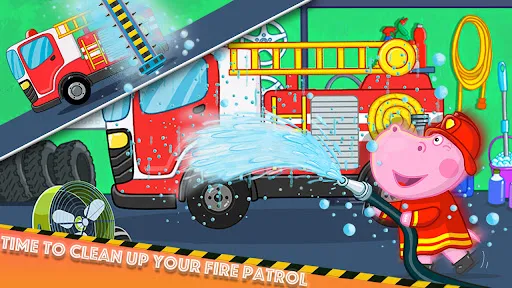 Fireman Hippo: City Hero | Games | XWorld