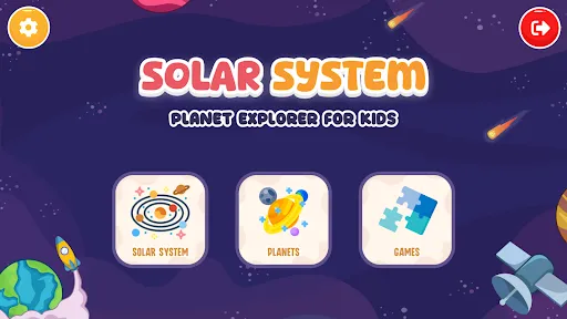 Planets Solar System for Kids | Games | XWorld