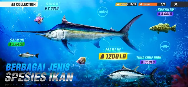 Fishing Master: GO! | Permainan | XWorld