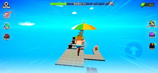 Blocky Bike Master | juego | XWorld