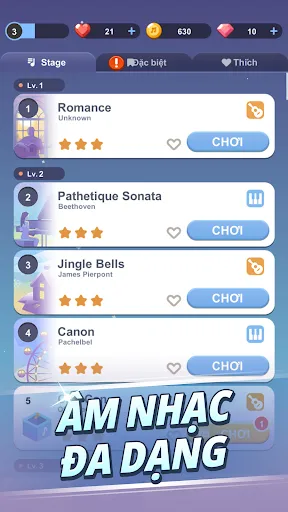 Gạch Healing : Guitar và Piano | Games | XWorld