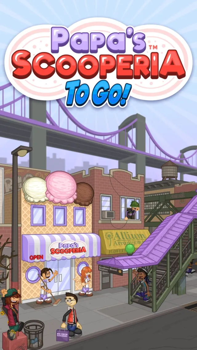 Papa's Scooperia To Go! | Games | XWorld