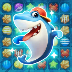 XWorld | Sea creatures - Match 3 game