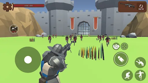 Bring a gun to a sword fight | เกม | XWorld