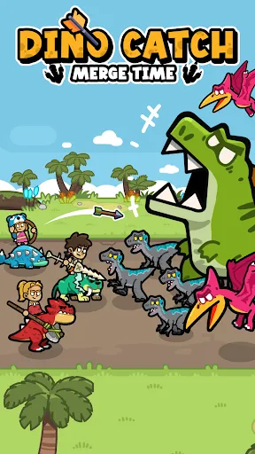 Dino Catch:Merge Time | Permainan | XWorld