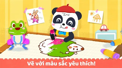 Sách Tô Màu của Bé Gấu Trúc | Games | XWorld