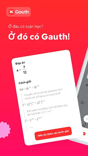 Gauth: Trợ lý làm bài tập AI | Games | XWorld