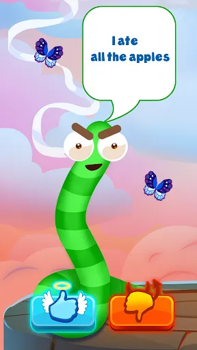 Worm out: Con sâu ăn quả táo | Games | XWorld