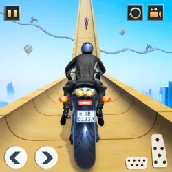 XWorld | Mega Ramp Stunt Bike Games 3D