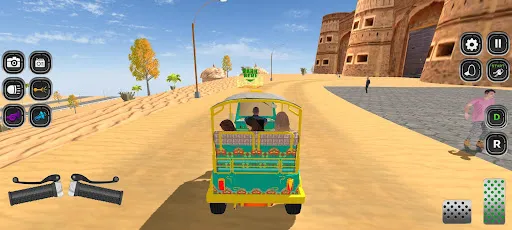 City Tuk Tuk Rickshaw Game 3D | 游戏 | XWorld