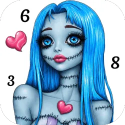 XWorld | Cute Dark:Color by Number