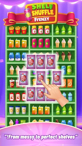 Shelf Shuffle Frenzy | Permainan | XWorld