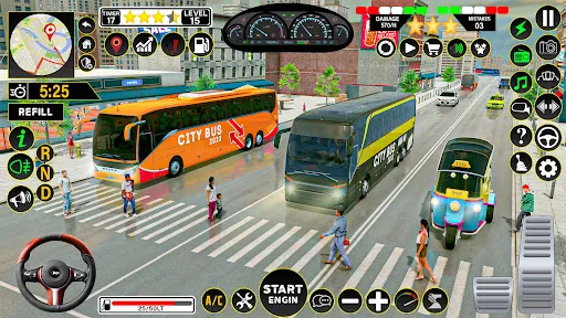 Urban Coach Bus Driving Games | 游戏 | XWorld