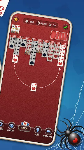 Nhện Solitaire Hàng Ngày | Games | XWorld