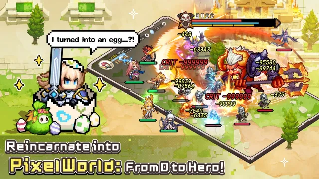 Zero to Hero: Pixel Saga | Permainan | XWorld