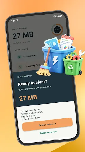 PoCleaner | Permainan | XWorld
