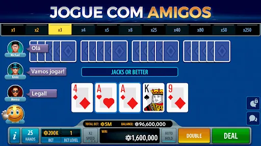 Vídeo Poker de Pokerist | Jogos | XWorld