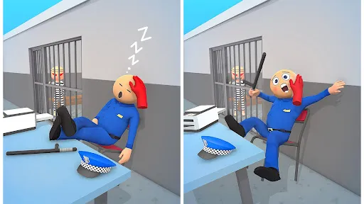 Crazy Police Permainan Tampar | 游戏 | XWorld