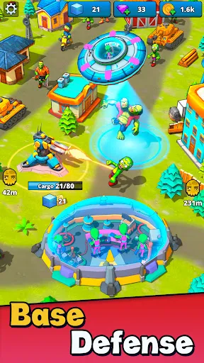 Aliens vs Zombies: Invasi | 游戏 | XWorld