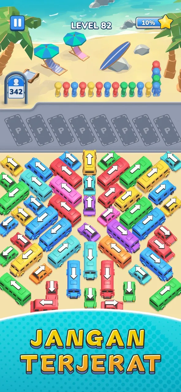 Pelarian Mobil Parkir | Permainan | XWorld