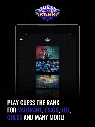 Guess The Rank | Jogos | XWorld Guess The Rank | Jogos | XWorld