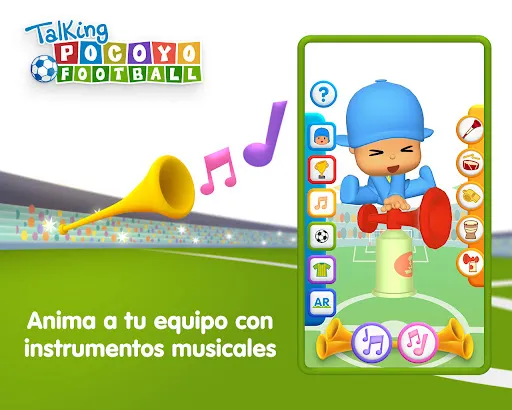 Talking Pocoyo Fútbol | juego | XWorld Talking Pocoyo Fútbol | juego | XWorld