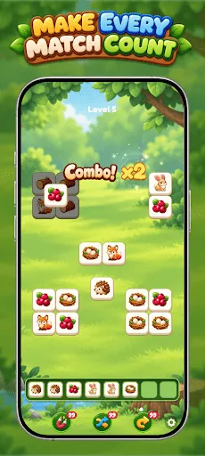 Sweet Woodland Match | Permainan | XWorld