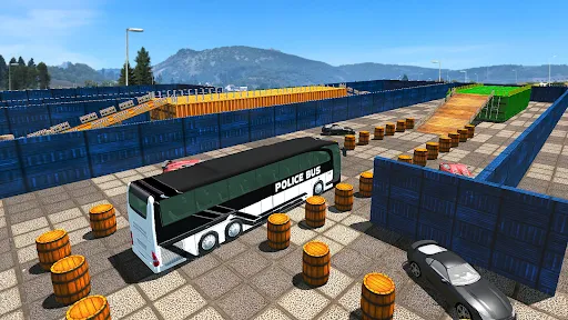 Police Bus Parking 3d Games | Permainan | XWorld