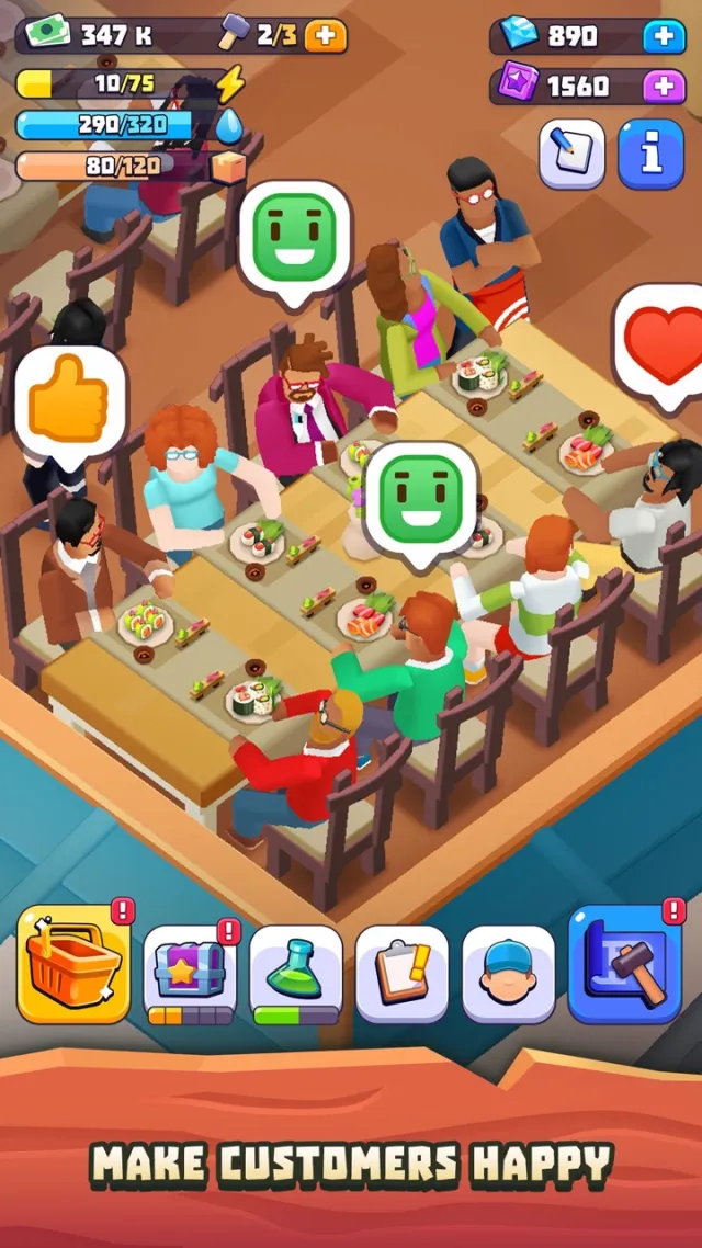 Sushi Empire Tycoon—Idle Game | 游戏 | XWorld
