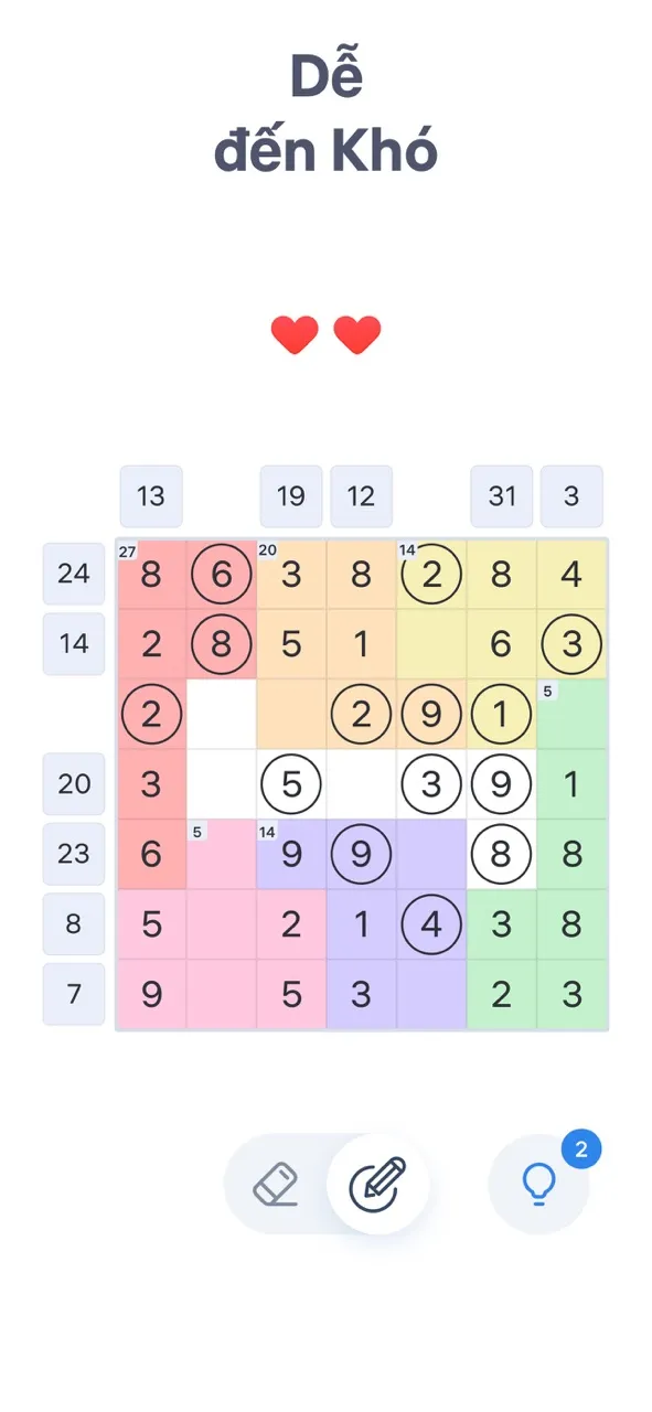 Number Sums - Game Xếp Hình Số | Games | XWorld
