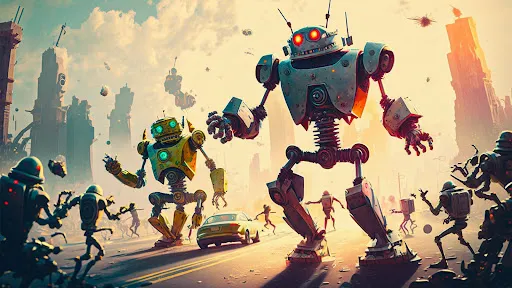 Robot War Robot Shooting Games | 游戏 | XWorld