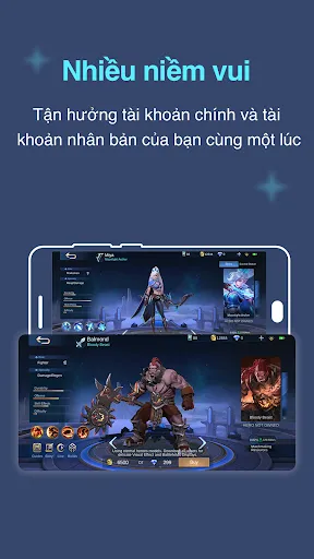 Nhiều tài khoản Không gian kép | Games | XWorld