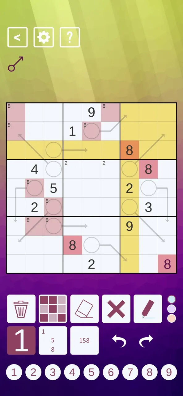 Arrow Sudoku | Игры | XWorld