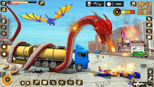 Snake Car Robot Transformation | Игры | XWorld