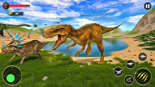 Real Jurassic Dino Revolt Game | Игры | XWorld