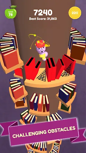 Book Worm Helix Bounce | Games | XWorld