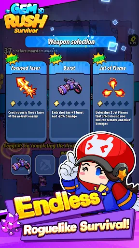 Gem Rush Survivor | เกม | XWorld