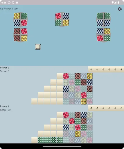 Azul Tiles Board Game | Jogos | XWorld