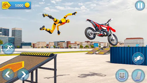 Motorcycle Crash Ragdoll Fall | Games | XWorld