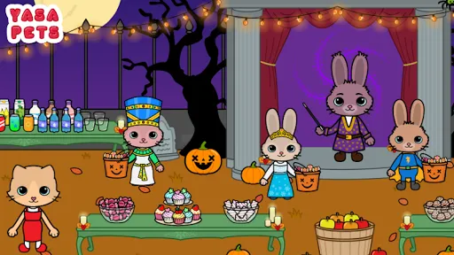 Yasa Pets Halloween | juego | XWorld