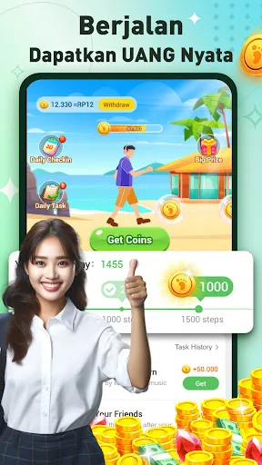 Gogo Cash: Dapatkan UANG Nyata | Permainan | XWorld