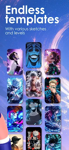 Draw Anime: AR Sketch & Trace | 游戏 | XWorld