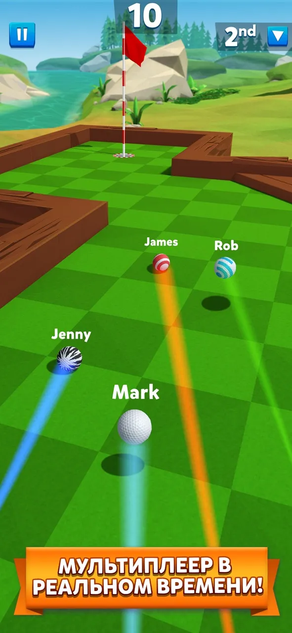 Golf Battle | Игры | XWorld